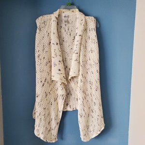 Chico's Sweater/Vest Ivory color